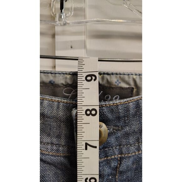 Level 99 Women's Size 30 Dark Wash Blue Denim Skinny Jeans - Picture 4 of 13